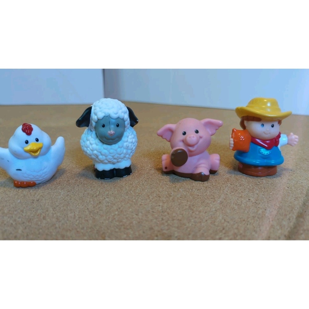 Little People replacement animals and farmer girl 2001